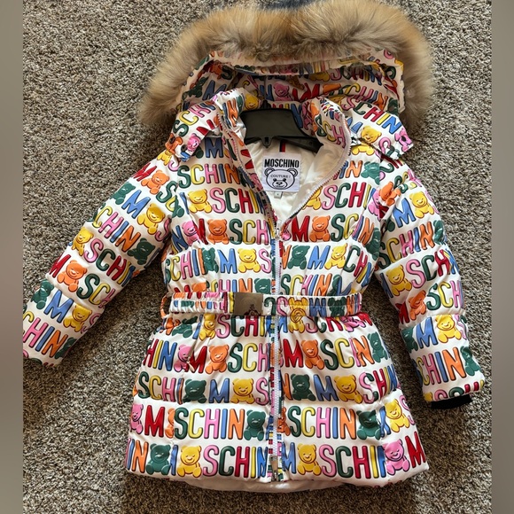 Moschino girls winter jacket - Picture 4 of 7